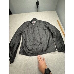 JOE ROCKET Men's Black Full Zip Windbreaker Jacket Size XL‎